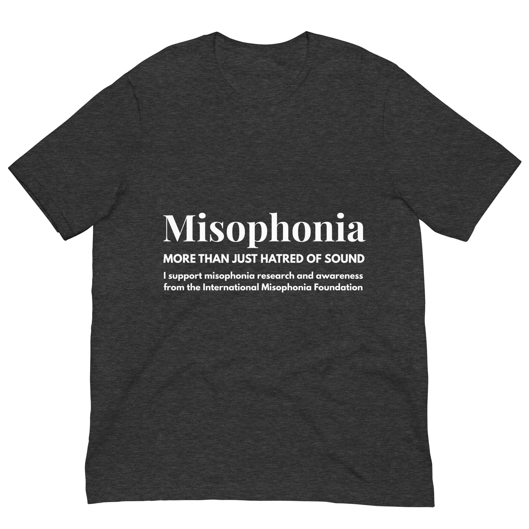 Misophonia Support Campaign - Dark T Shirt