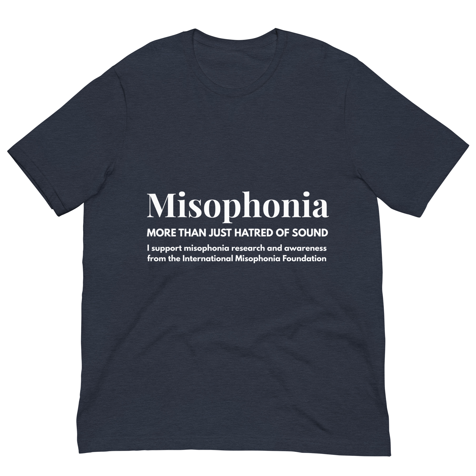 Misophonia Support Campaign - Dark T Shirt - Image 5